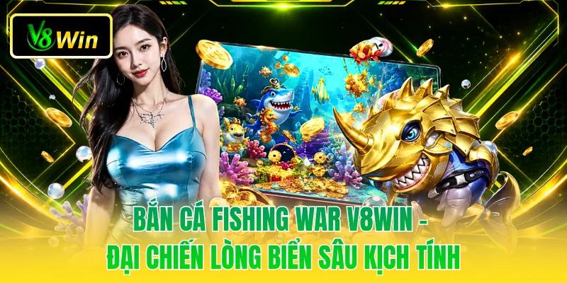 Bắn Cá Fishing War V8WIN - Đại Chiến Lòng Biển Sâu Kịch Tính 1 Bắn Cá Fishing War V8WIN - Đại Chiến Lòng Biển Sâu Kịch Tính