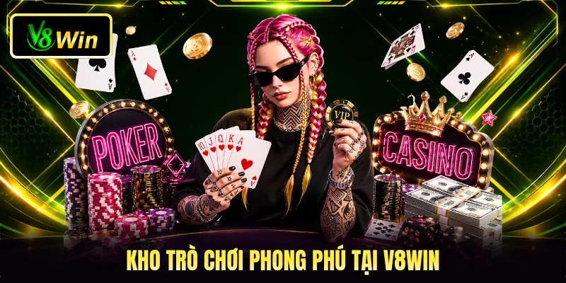 Kho trò chơi phong phú tại V8WIN Kho trò chơi phong phú tại V8WIN